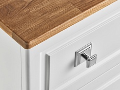 ASB-Woodline Тумба с раковиной Каталина 80 white – фотография-12